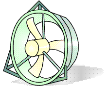 Axial flow fan.