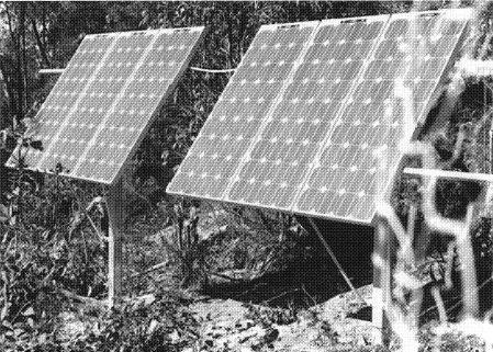 A solar array.